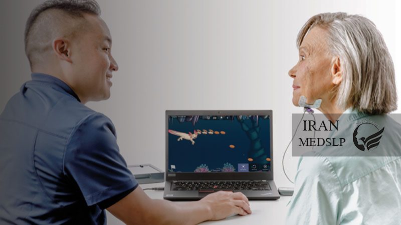 درمان اختلال بلع با دستگاه