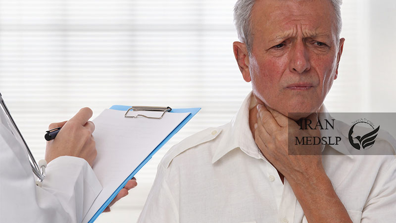 عفونت گلو ویروسی و اختلال بلع