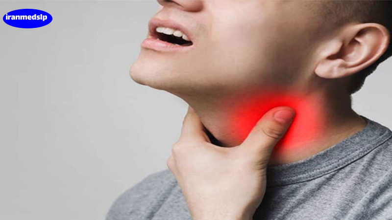 درد یک طرفه گلو حین بلع ناشی از چیست؟